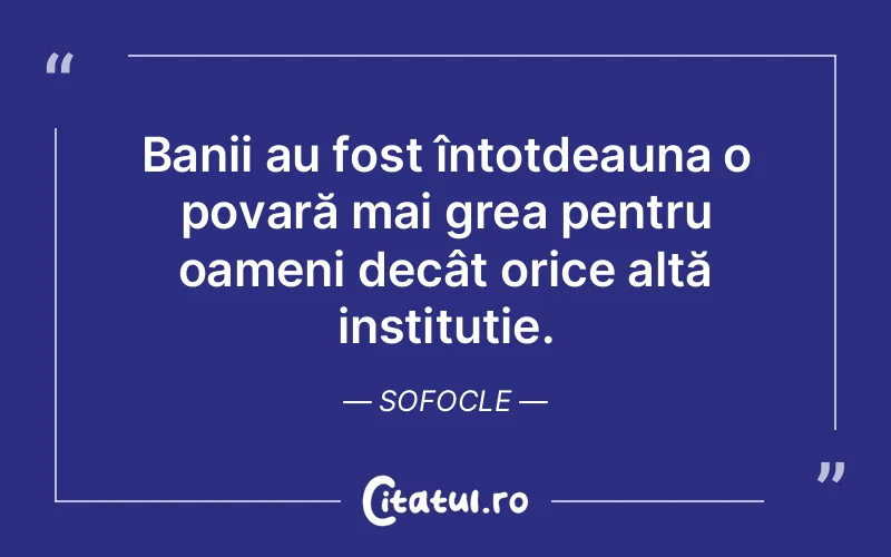 Citat Sofocle - citate oameni