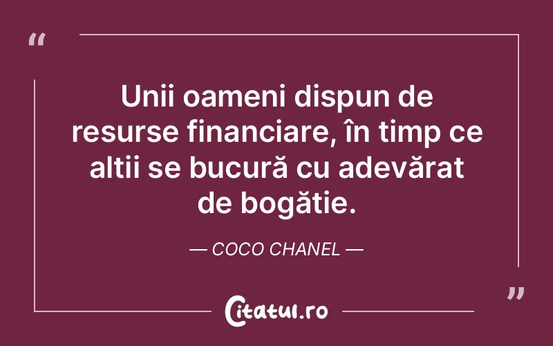 Citat Coco Chanel - citate oameni