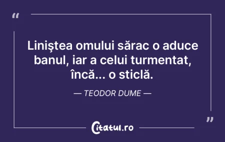 De cele mai multe ori banii mutilează v...