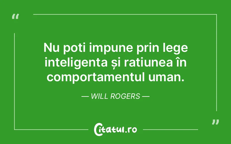 Citat Will Rogers - citate oameni