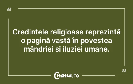 Chiar dacă istoria nu poate fi întotde...
