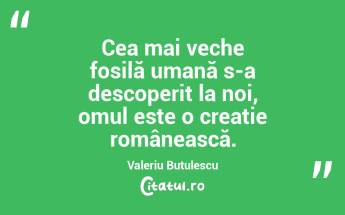 Cea mai veche fosilă umană s-a descoperit la noi, omul este o creație românească. Valeriu Butulescu...