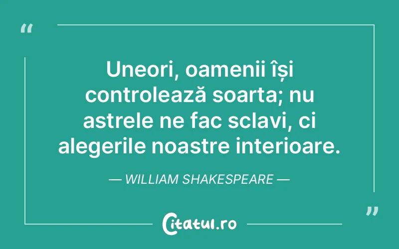 Citat William Shakespeare - citate oameni