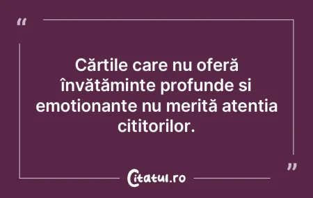 Cunoașterea se acumulează prin lectur�...