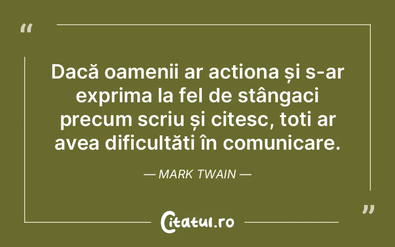 Citat Mark Twain - citate oameni