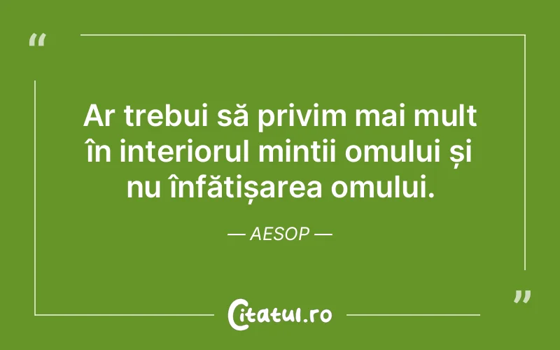 Citat Aesop - citate oameni