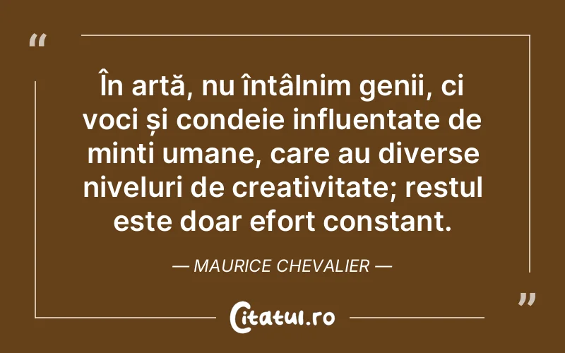 Citat Maurice Chevalier - citate oameni