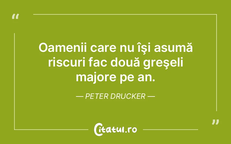 Citat Peter Drucker - citate oameni