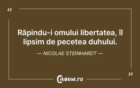 Libertatea este raportarea obsedantă a ... Libertatea este raportarea obsedantă a ...