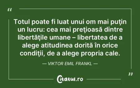 Căci în orice situaţie omului îi ră... Căci în orice situaţie omului îi ră...
