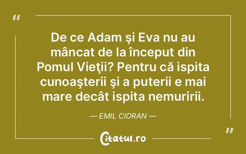 Citat Emil Cioran - citate oameni