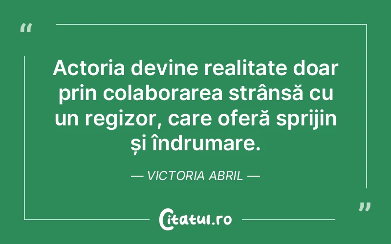Citat Victoria Abril - citate oameni