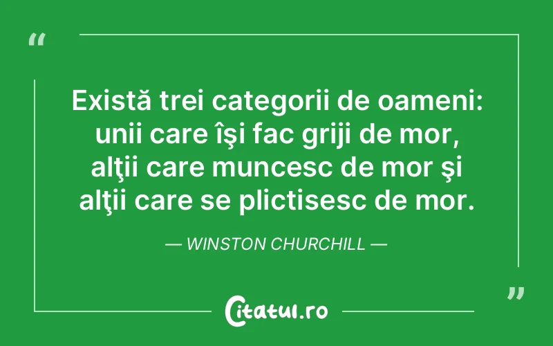 Citat Winston Churchill - citate oameni