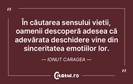 Mulți oameni uită să trăiască cu ad...