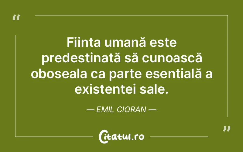 Citat Emil Cioran - citate oameni