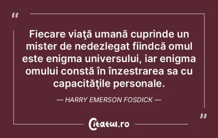 Cea mai la îndemână armă a omului es... Cea mai la îndemână armă a omului es...