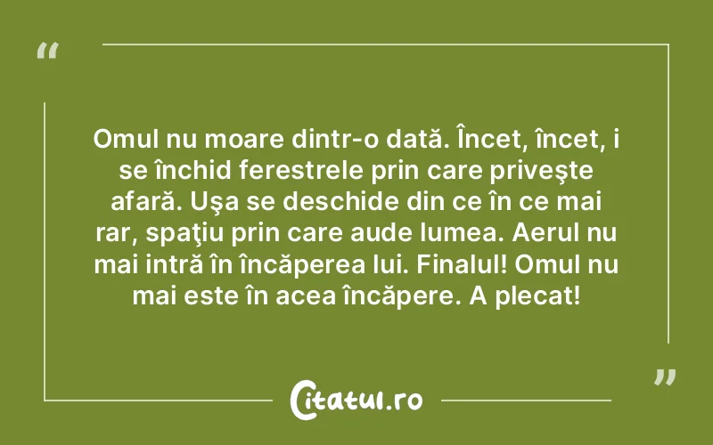 Citat Autor necunoscut - citate oameni