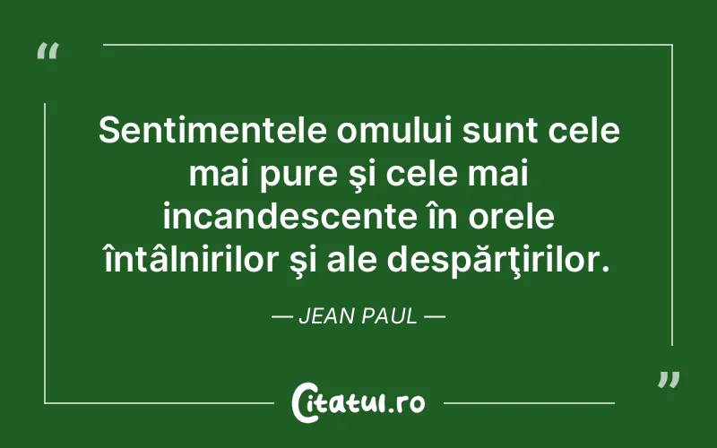 Citat Jean Paul - citate oameni