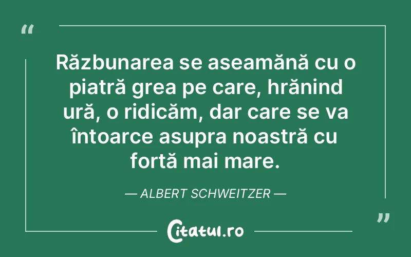 Citat Albert Schweitzer - citate oameni