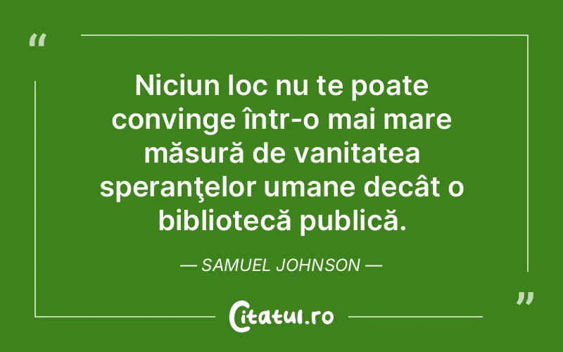 Citat Samuel Johnson - citate oameni