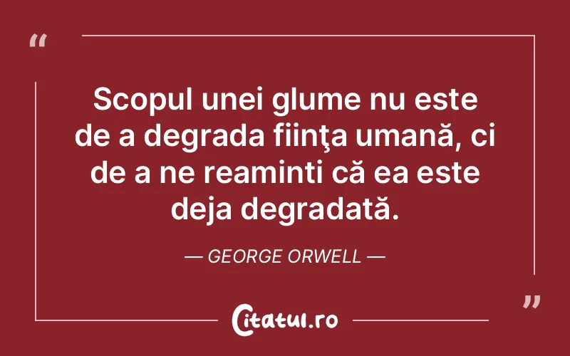 Citat George Orwell - citate oameni