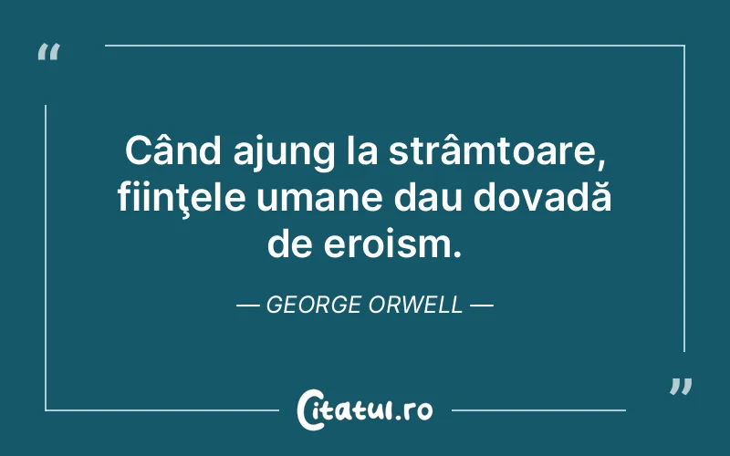 Citat George Orwell - citate oameni