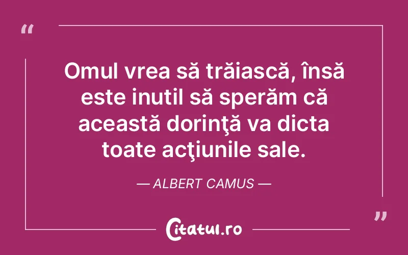 Citat Albert Camus - citate oameni