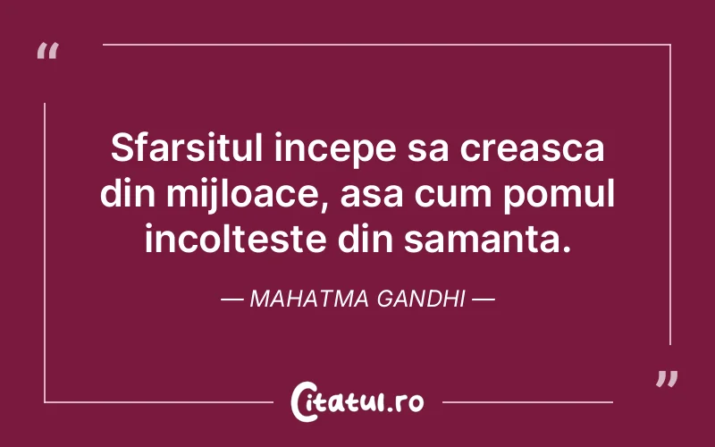 Citat Mahatma Gandhi - citate oameni