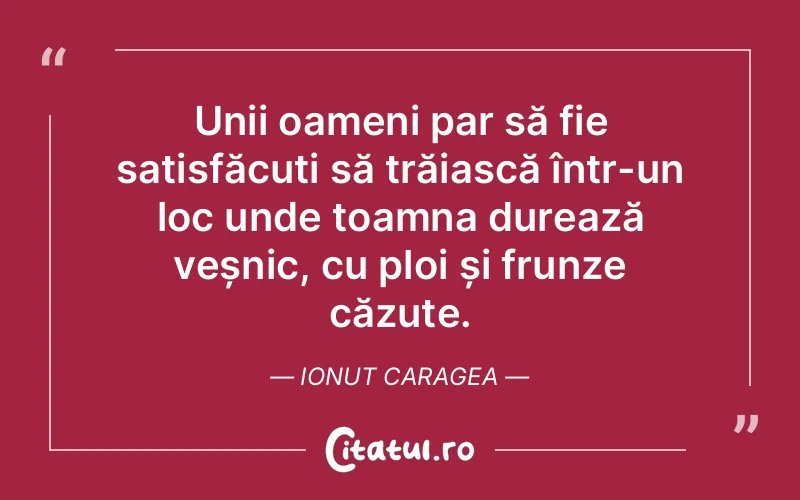 Citat Ionut Caragea - citate oameni