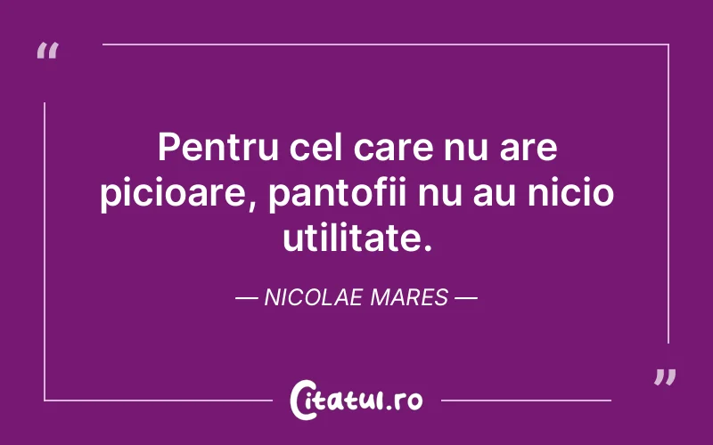 Citat Nicolae Mares - citate oameni