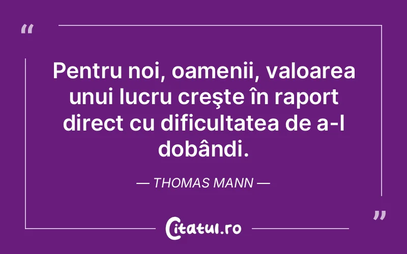 Citat Thomas Mann - citate oameni