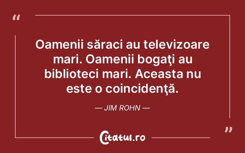 Citat Jim Rohn - citate oameni