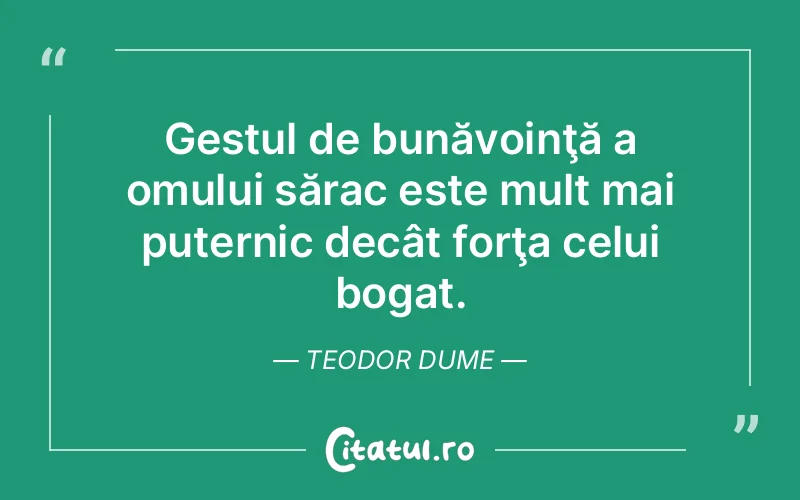 Citat Teodor Dume - citate oameni