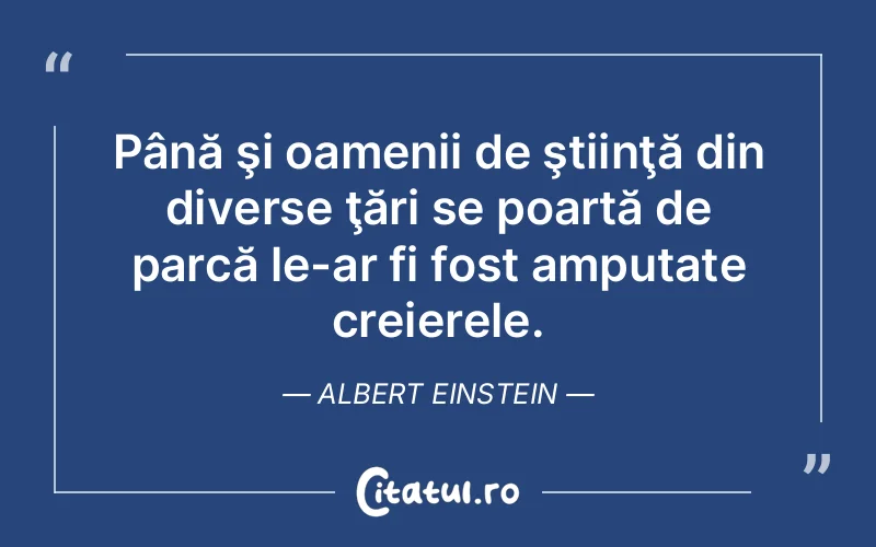 Citat Albert Einstein - citate oameni