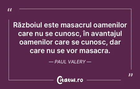 Un individ trebuie sa se sacrifice pentr... Un individ trebuie sa se sacrifice pentr...