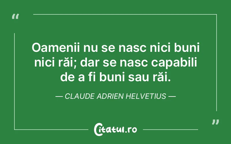 Citat Claude Adrien Helvetius - citate oameni