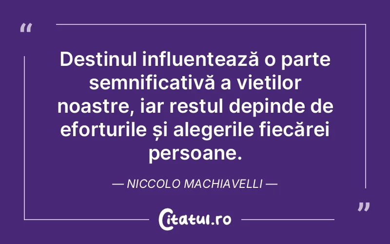 Citat Niccolo Machiavelli - citate oameni
