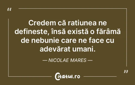 Trăia ceva interesant, diferit, total n... Trăia ceva interesant, diferit, total n...