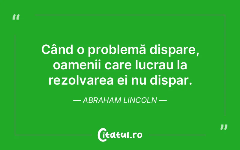 Citat Abraham Lincoln - citate oameni