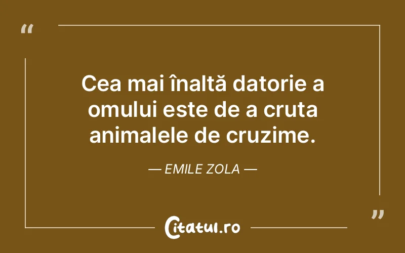 Citat Emile Zola - citate oameni