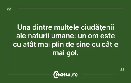 Patriotismul colectiv este o pasiune gre... Patriotismul colectiv este o pasiune gre...