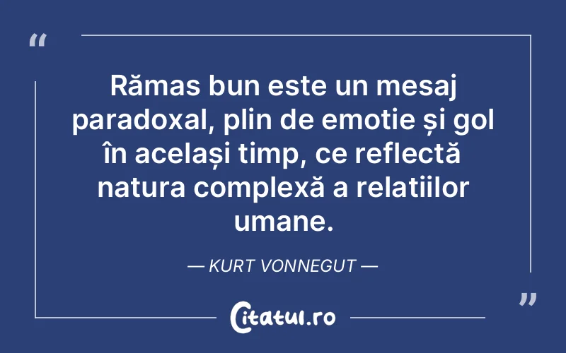 Citat Kurt Vonnegut - citate oameni
