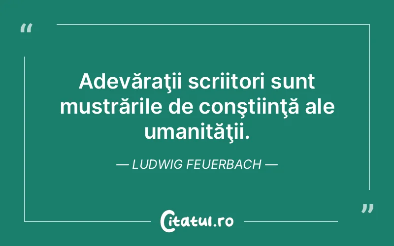 Citat Ludwig Feuerbach - citate oameni