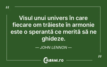 Cred că pacea ar trebui instituită nu ...