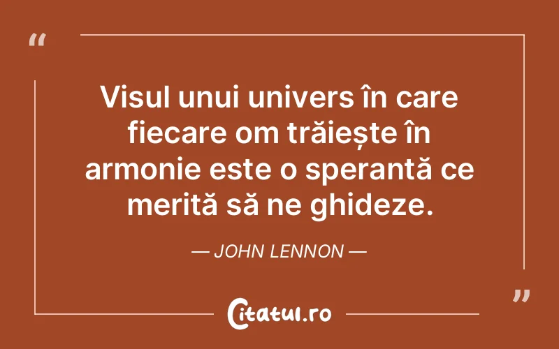 Citat John Lennon - citate oameni