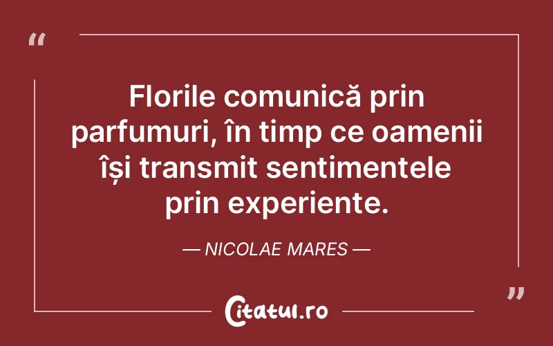 Citat Nicolae Mares - citate oameni