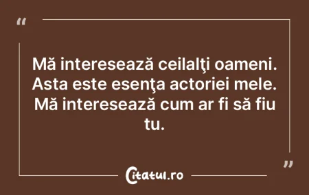 Cea mai mare dintre erori este sa interz...