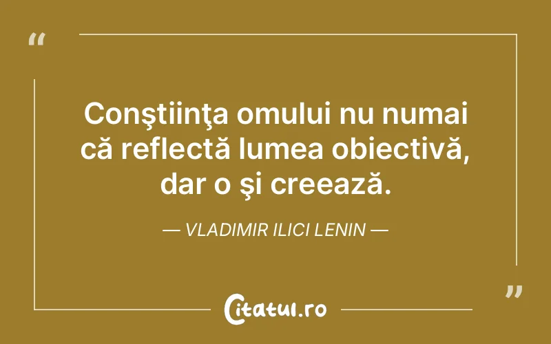 Citat Vladimir Ilici Lenin - citate oameni