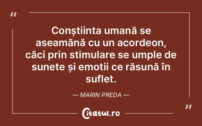 Citat Marin Preda - citate oameni
