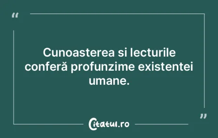 Cei care percep existența ca fiind mai ...